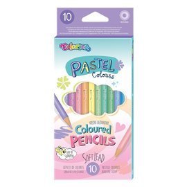  Hexagonal coloured pencils 12 colours Colorino Kids 14687PTR/1