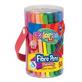 Fibre pens „Big Pack” 50 pcs Colorino Kids 34708PTR