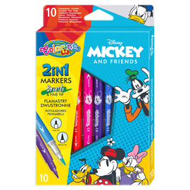 Glitter markers 6 colours Colorino Kids 65641PTR