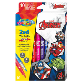 Glitter markers 6 colours Colorino Kids 65641PTR