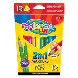 Markers 12 colours Colorino Kids 14588PTR/1