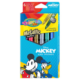 Metallic markers 6 colours Colorino Kids 32582PTR