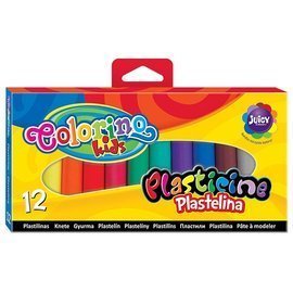 Plasticine round 12 colours Colorino Kids 13291PTR/1