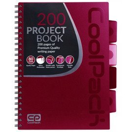 Spiral Note Books B5 Coolpack Red 94269CP