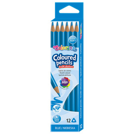 Triangular coloured pencils 12 colours Colorino Kids 51828PTR