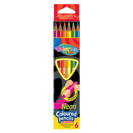 Triangular coloured pencils JUMBO 12 colours