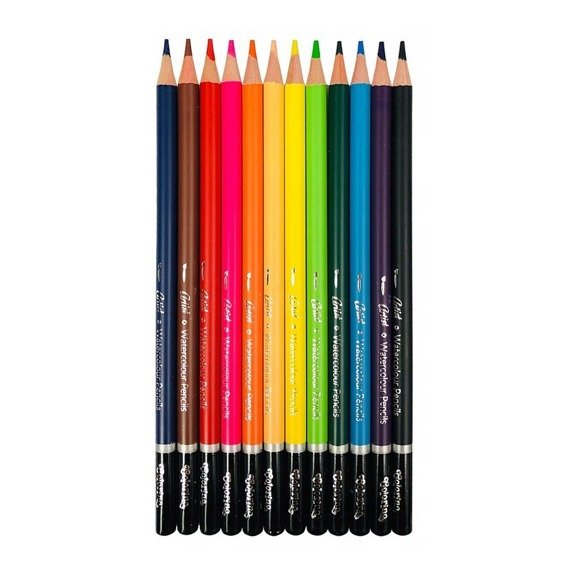 Artist Watercolour pencils 12 colours Colorino Kids 65528PTR