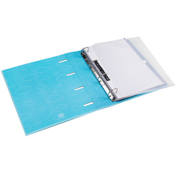 Binder A4 Coolpack Ring Book Hawaian Blue 86110CP nr A310