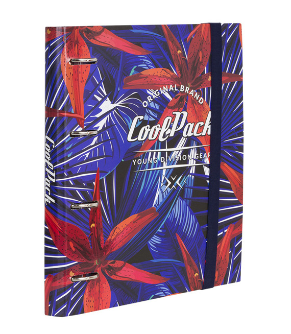 Binder A4 Coolpack Ring Book Hawaian Blue 86110CP nr A310