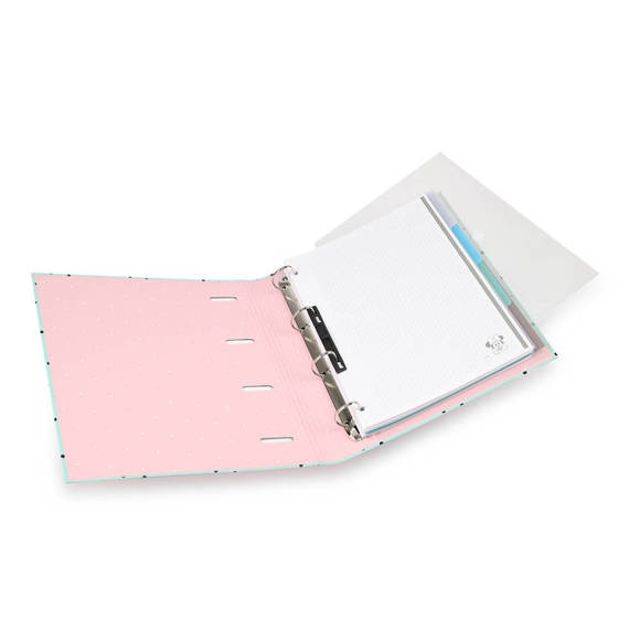 Binder A4 Coolpack Ring Book Pink Sharks 87100CP nr A268