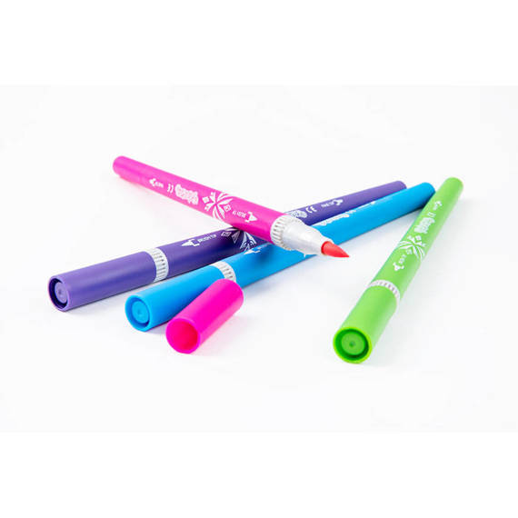 Glitter markers 6 colours Colorino Kids 65641PTR