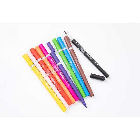 Glitter markers 6 colours Colorino Kids 65641PTR