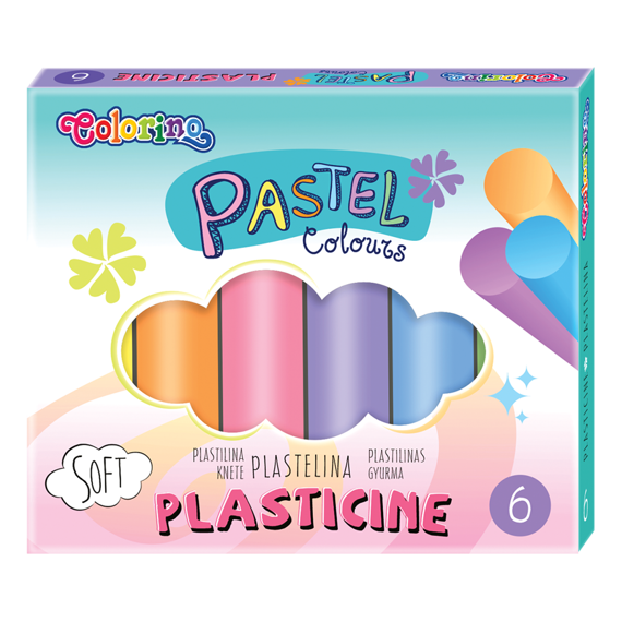 Plasticine round 12 colours Colorino Kids 13291PTR/1