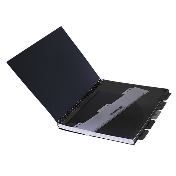 Spiral note book A4 Coolpack Black 94108CP