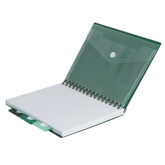 Spiral note book A4 Coolpack Green 94047CP