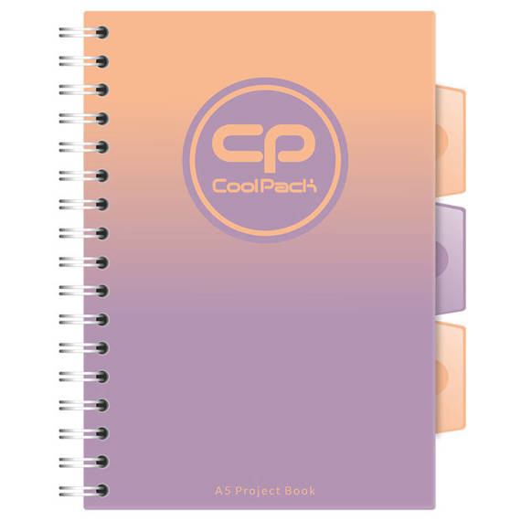 Spiral note book A5 Coolpack Black 94122CP