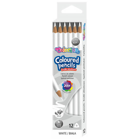 Triangular coloured pencils 12 colours Colorino Kids 51828PTR