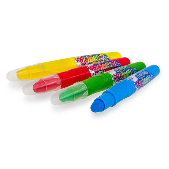 Twisted silky crayons 12 colours Colorino Kids 57271PTR