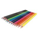  Hexagonal coloured pencils 12 colours Colorino Kids 14687PTR/1