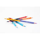 Double ended triangular coloured pencils 12 pcs. / 24 colours Colorino Kids 33046PTR