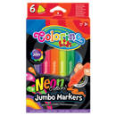 Junior Fibre pens 6 colours Colorino Kids 34593PTR