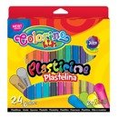 Plasticine round 12 colours Colorino Kids 42642PTR