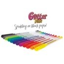 Triangular glitter pens 12 colors Colorino Kids 32469PTR