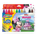 Twisted silky crayons 12 colours Colorino Kids 57271PTR