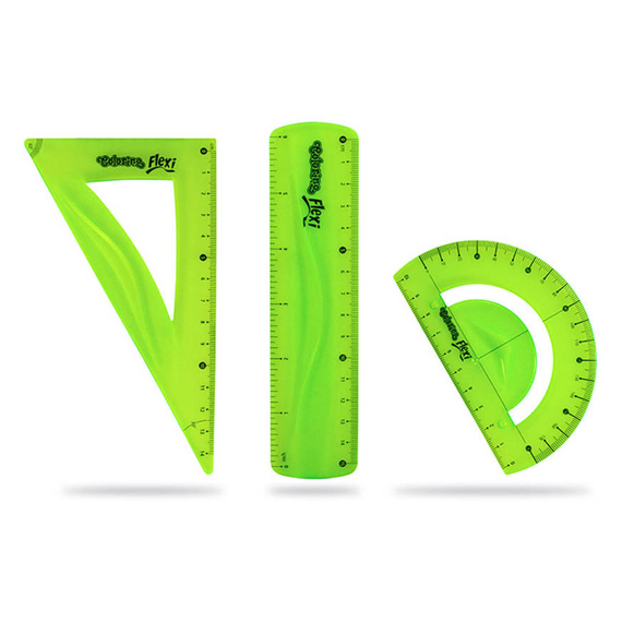 Zestaw geometryczny Flexi 15 cm 3 elem. 91930PTR