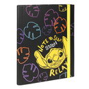 Teczka przestrzenna na gumkę A4 Coolpack Stitch Disney Black 91835PTR