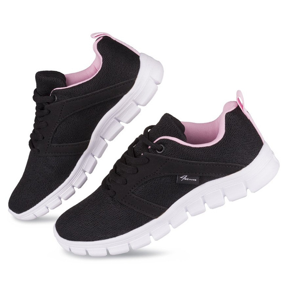 Buty sportowe damskie różowe - 41