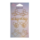 Spinacze klipy do papieru 8 szt. Coolpack Disney 100 Opal Collection 60626PTR