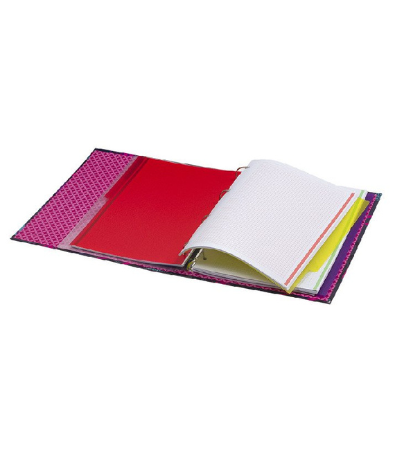 Segregator A4 Coolpack Ring Book Crazy Pink Abstract 87858CP nr A295