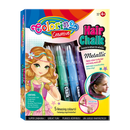 Zestaw pasteli kredowych do włosów 5 szt Metalic Colorino Kids 37046PTR
