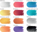 Pastele olejne Metallic ARTIST 12 kol. Colorino Kids 81162PTR