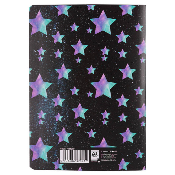 Spiral note book A5 Coolpack Black 94122CP