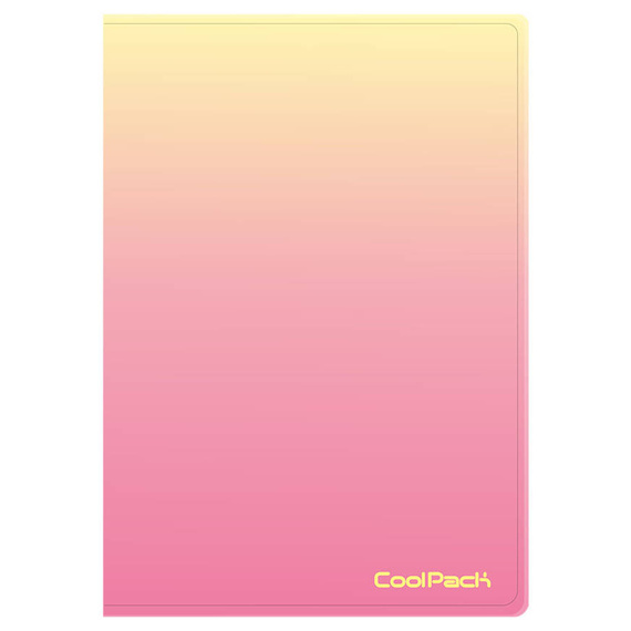 Teczka Clear Book Coolpack Gradient Peach 03517CP
