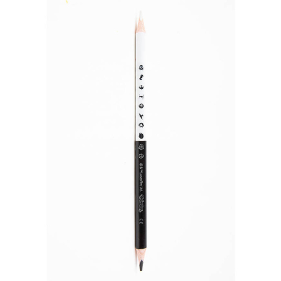 Double ended triangular coloured pencils 12 pcs. / 24 colours Colorino Kids 33046PTR