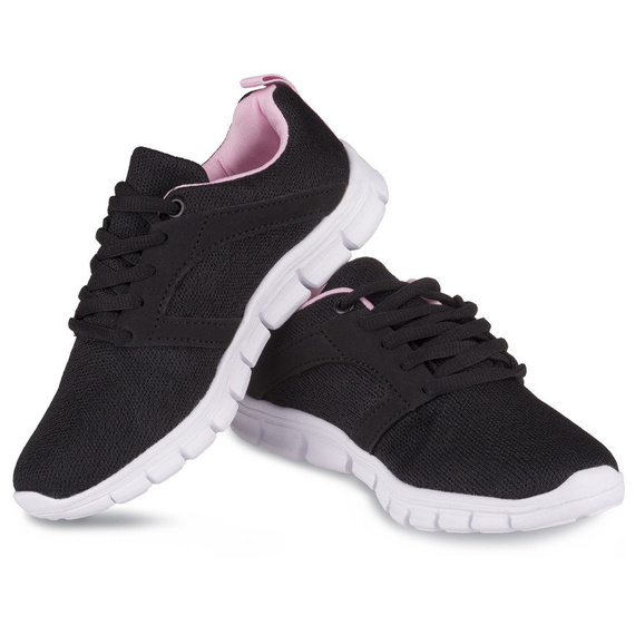 Buty sportowe damskie różowe - 41