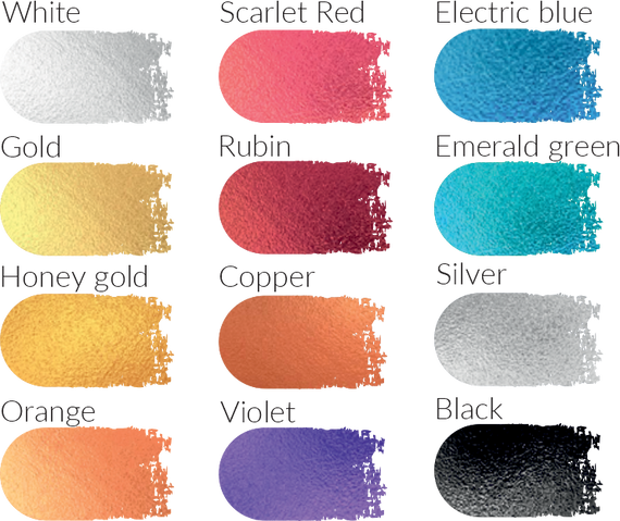 Pastele olejne Metallic ARTIST 12 kol. Colorino Kids 81162PTR