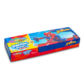 Farby plakatowe 12 kol. 20 ml Spiderman Colorino Disney 91819PTR