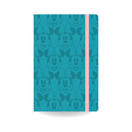 Notes A5 z gumką Colorino Disney Minnie Mouse Turkusowy 16227PTR_T