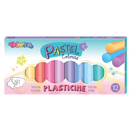 Plastelina 12 kolorów Pastel Colorino Kids 87805PTR