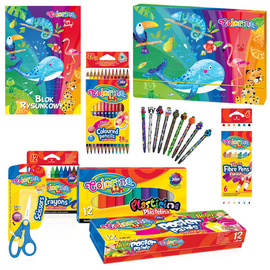 Wyprawka szkolna "Basic" 10 elementów Colorino Kids 89212PTR