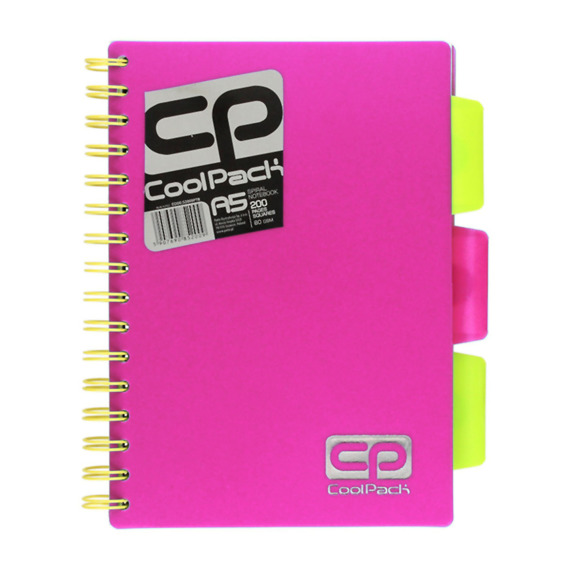 Kołobrulion A5 Coolpack Pink Neon 52023CP