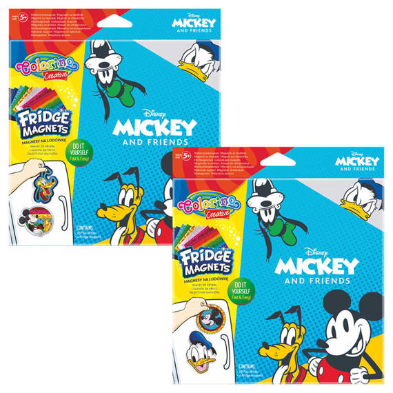 Magnesy na lodówkę Colorino Kids Mickey 89915PTR