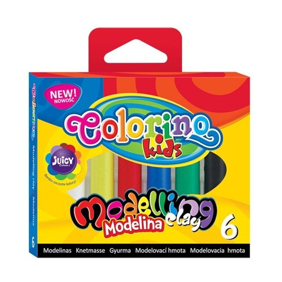 Modelina 6 kol. Colorino Kids  42734PTR