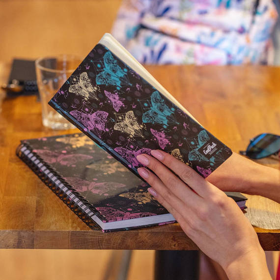 Note Book Coolpack notes A5 z gumką Flower Me 30018CP