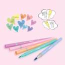 Flamastry dwustronne PASTEL 10 kol Colorino Kids 80875PTR