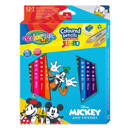 Kredki ołówkowe trójkątne 17,5 cm Jumbo 12 kol. Mickey Mouse Colorino 89861PTR